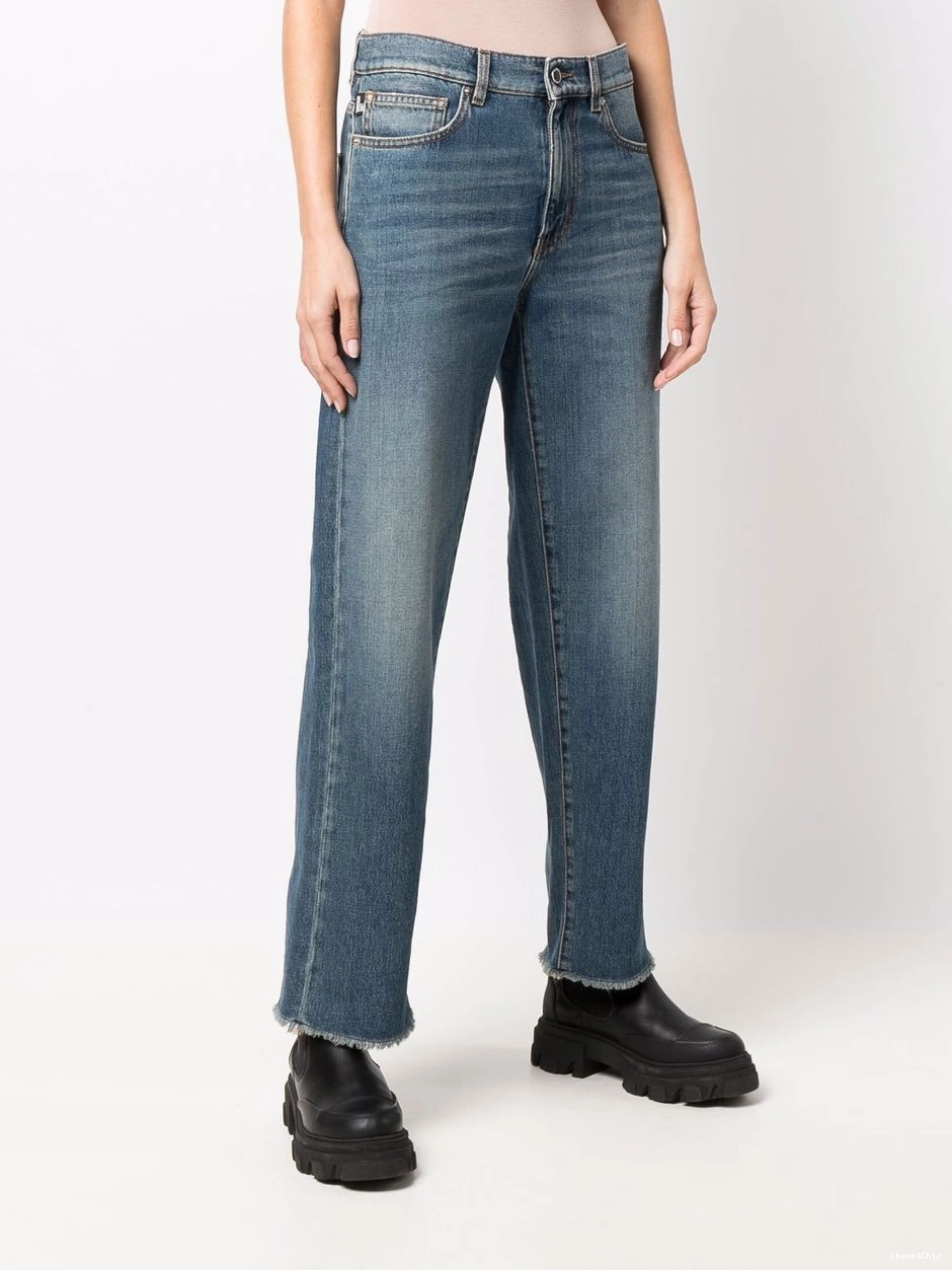 Cheap straight-leg Love mid-rise jeans Women Moschino 0425